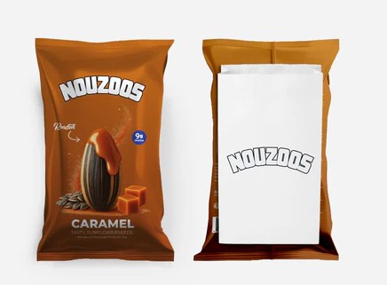 Nouzoos Zonnebloempitten, Karamel
