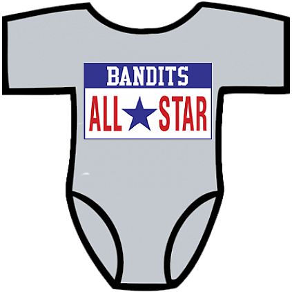 Club Baby Romper: All-Star