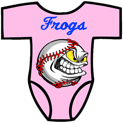 Club Baby Romper: Angry Baseball