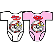 Club Baby Romper: Angry Baseball