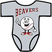 Club Baby Romper: Happy Baseball