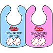 Club Baby Bib: Balls