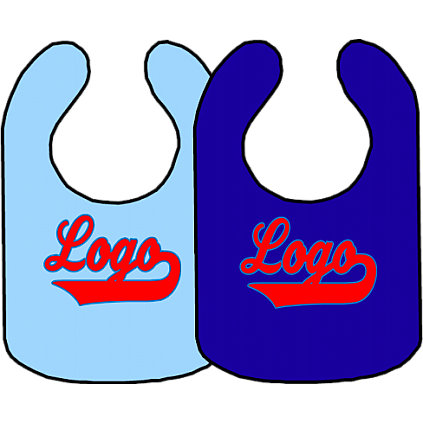 Club Baby Bib: Club logo
