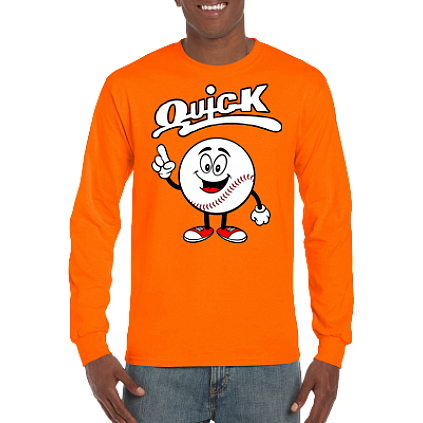 Camiseta Club, manga larga:  Happy Baseball