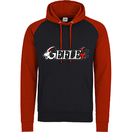 Sudadera con capucha en contraste Gefle