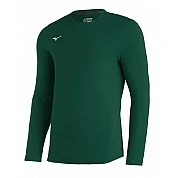 Mizuno COMP Diamond Ondershirt LM: Donkergroen