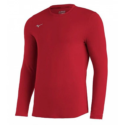 Mizuno COMP Diamond Onderhemd LS: Rood