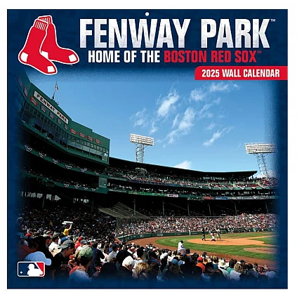 MLB Fenway Park 2025 Wall Calendar