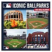 MLB Iconic Ballparks 2025 Wall Calendar
