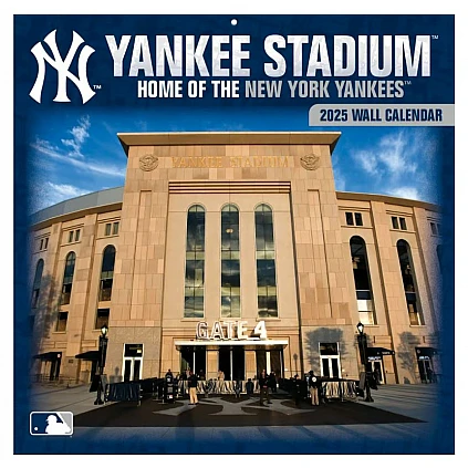 2025 Yankee Stadium Wall Calendar