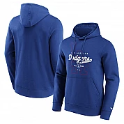 Felpa con cappuccio Dodgers con cucitura Legacy di Fanatics