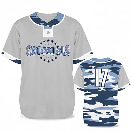 CamoLot2 Traditional BB Jersey SS 2-Button