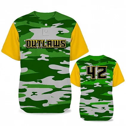 Camotion Traditional BB Jersey SS 2-Button