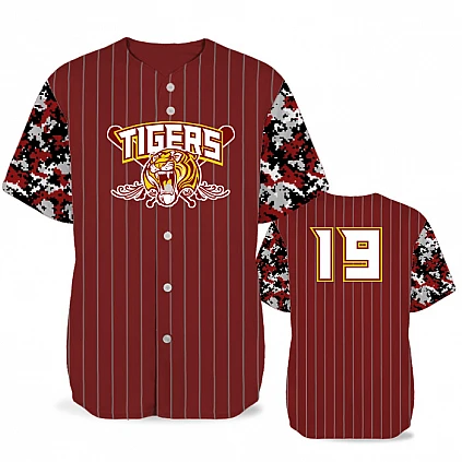 CamoRilla Digital BB Jersey SS Full-Button