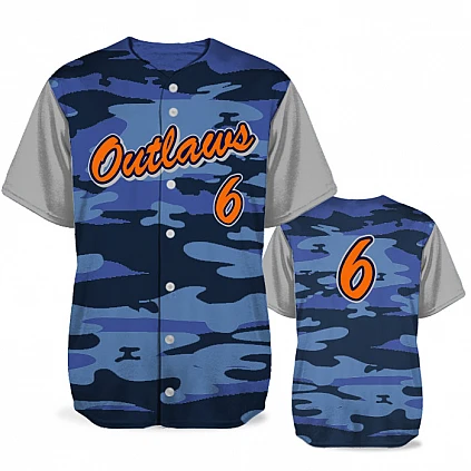 Camotion Traditional BB Jersey SS Full-Button