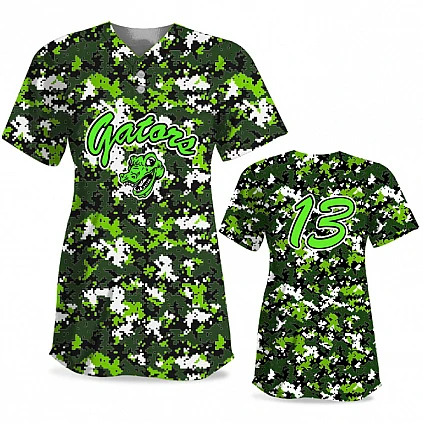 CamoRama Digital FP Jersey SS 2-Button