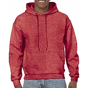 Sudadera; Rojo jaspeado