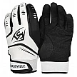 Louisville Slugger Omaha Batting gloves, White