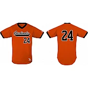 Camisa Cardinals Oss, Cuello en V: Flatback Mesh