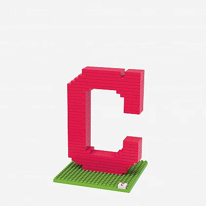 BRXLZ Lego Team Logo: Indians