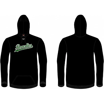 Sudadera Rowdies: negra