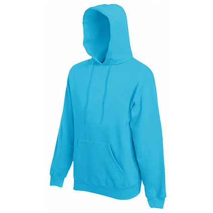 Hooded Sweater Azure Blue