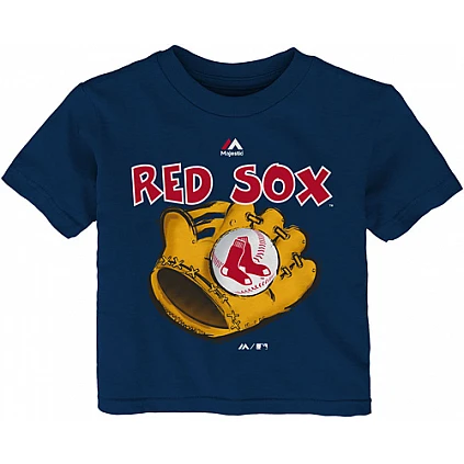 Baseball Mitt T-Shirt: Red Sox