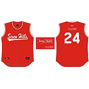 Maglia Seven Hills Softball, maglia Flatback + Sponsor