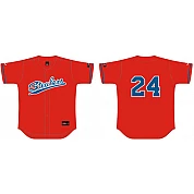 Maglia Amburgo Stealers, maglia a schiena dritta: Rood