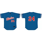 Hamburg Stealers Shirt,Flatback Mesh: Royal