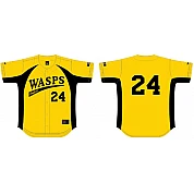 Romford Wasps Jersey, FlatBack Mesh: Yellow
