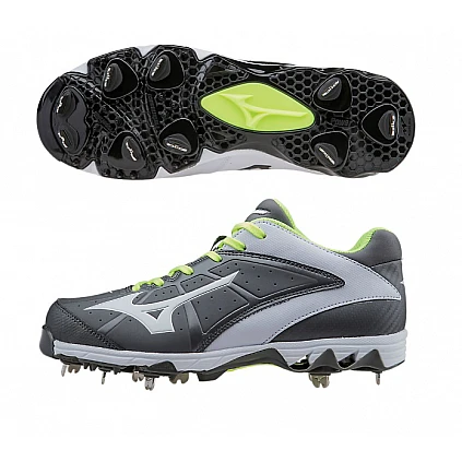 Mizuno 9-Spike Swift 4 Low Mujer: gris