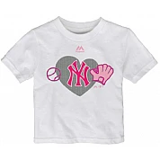 Maglietta Girls Just Love Baseball: Yankees Wit
