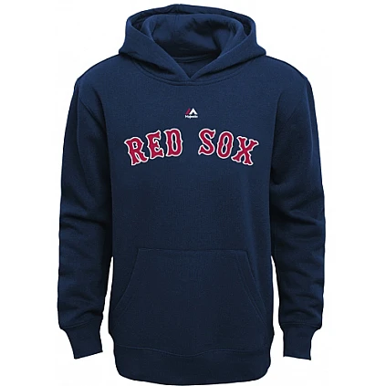 Red Sox Wordmark Hoodie, Youth: 8-18