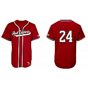 Maglia con rotelle rosse