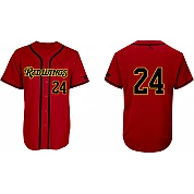 Maglia Rennes Redwings, rosso: Maglia Flatback