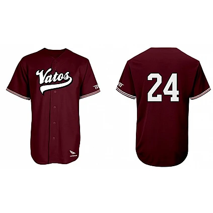 Vatos Jersey: Maroon
