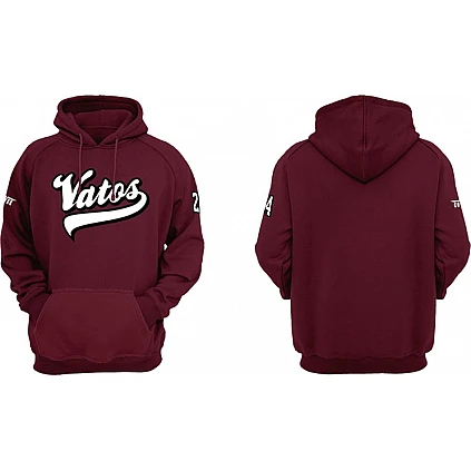 Felpa con cappuccio Vatos