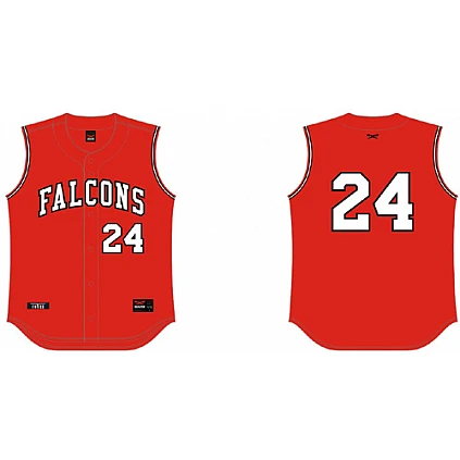 Camisa Falcons, sin mangas : Flatback Mesh