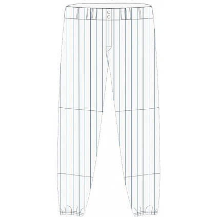 Pantaloni Covee PN Nylon Bianco/Royal