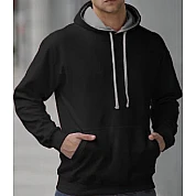 Capuchon Sweater 2 Kleuren: Zwart/Grijs