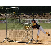 Pantalla en L de 6,5 pies -Marco fijo