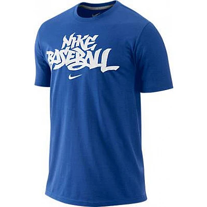 Nike T-Shirt Script Royal
