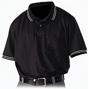 Smitty Umpire Polo, Black