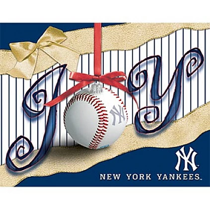 Kerstkaarten Yankees