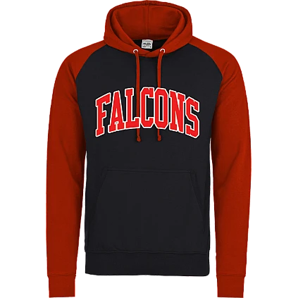 Sudadera con capucha en contraste Flags