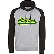 Felpa con cappuccio a contrasto Athletics