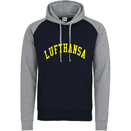 Frankfurt Lufthansa Contrast Hoodie