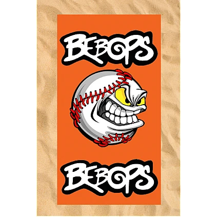 Toalla de playa :Angry Baseball