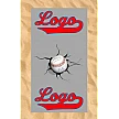 Toalla de playa:Cracked Baseball